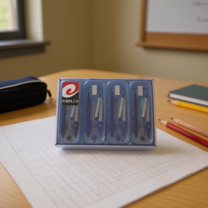 MNJ Compass Set 12Pcs Pack For Drawing And Geometry Use - Product Image 2