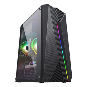 Boîtier PC Gamer Full Tower avec alimentation intégrée pour ordinateur de bureau - Product Image 5