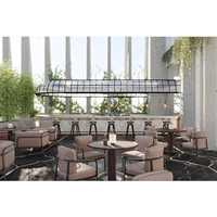 Tables et chaises en bois massif écologiques IDM Modern pour hôtels, restaurants et usage commercial