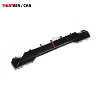 M Sport Diffuseur Arrière Spoiler Lip pour BMW G22 G23 Série 4 420 425 430 Brillant Noir PP Lèvre Arrière Avec Lumière 2021-2025