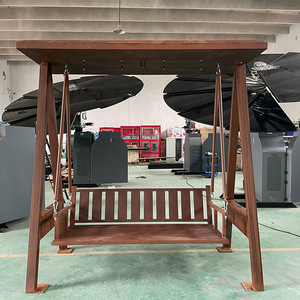 Banc de patio avec structure en aluminium et assise en bois, 4 places, mobilier d'extérieur contemporain et moderne, respectueux de l'environnement - Product Image 3