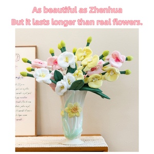 Bouquet di Fiori di Peluche Morbidi <span class=keywords><strong>e</strong></span> Carini, Tulipani, Rose <span class=keywords><strong>e</strong></span> Girasoli Imbottiti, Regalo per San Valentino, Decorazione per la Casa - Product Image 5