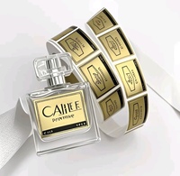Autocollant de parfum de luxe personnalisé oersonalized pour bouteille