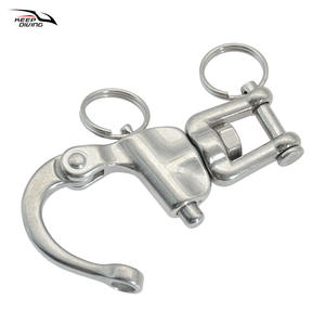 Anillo Giratorio de Acero Inoxidable 316 KEEP DIVING, Gancho de Liberación Rápida con Resorte, Horquilla de Buceo, Accesorios para Barcos - Product Image 3