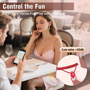 Thong Draagbare Vibrator Genieten Van Discreet Plezier Overal Ook Als Penis Cock Ring Seksspeeltjes Voor Mannen En Vrouwen - Product Image 6