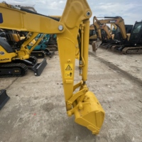 Mini-excavatrice Komatsu PC20 d'occasion, 2 tonnes, compacte, sur chenilles, hydraulique, petite excavatrice à vendre