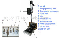 Machine d'essai de traction de bouton pression bouton pression tenant ou résistance à la rupture Machine d'essai bouton testeur de traction testeur de vente d'usine