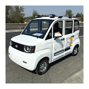 Chinese 4 Doors Vehicle Car without Driving Licence / Cheap EV Mini Electric 4 Wheels E Car for Adults