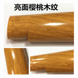 Desain kustom tempa 5D pola kayu stiker mobil vinil PVC stiker mobil untuk mobil Led dan lampu badan - Product Image 4