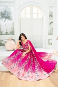 Lehenga Choli de Bordado Tradicional de Calidad Superior para Novias, Ropa de Fiesta y Vestimenta Festiva para Exportación Mundial - Product Image 2