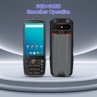 Terminal Portátil Industrial Android Robusto IP66 con Octa Core 4G Full Netcom, Colector de Datos IoT para Logística de Almacenes