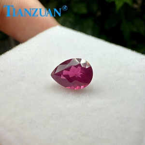 Laboratorio coltivato Spinel agra certificato pera spinello <span class=keywords><strong>rosso</strong></span> sintetico senza cotone sfuse pietre preziose accessori fai da te per <span class=keywords><strong>la</strong></span> creazione di gioielli - Product Image 3