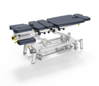 Table de chiropratique professionnelle à hauteur réglable électriquement Mt Fairworth300, table de physiothérapie, lit de chiropratique
