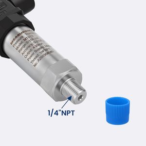 Measureman เครื่องส่งสัญญาณความดัน0-100 PSI 4-20mA 24V DC 1/4 NPT - Product Image 6