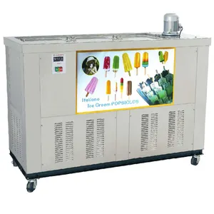 Commerciële Fruit Popsicle Machine/6-Module Ice Lolly Making Machine/Automatische Ijs Ijslolly Machine
