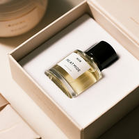 Flacons de parfum en verre dépoli de luxe, vides, cylindriques, pour liquides parfumés, 1oz 30ml 50ml 100ml, avec échantillon gratuit, emballage conteneur