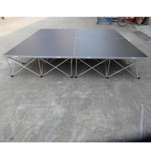 Plataforma Modular de Escenario Ligera de Aleación de Aluminio de 4x4 pies con Fácil Montaje para Conciertos Pequeños-RK-Plataforma Portátil RAK-SQ4I - Product Image 4
