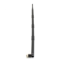 Antenne Wifi Flexible 2.4Ghz, livraison gratuite, faible bruit, récepteur Wifi, en caoutchouc, Sma /N/Tnc
