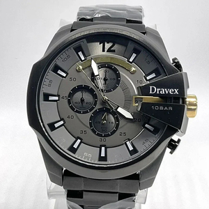 Dieselt dz4477 thạch anh Đồng hồ cho nam giới khoáng thủy tinh 316L thép không gỉ không thấm nước 100m sáng của nam giới Đồng hồ đeo tay - Product Image 5