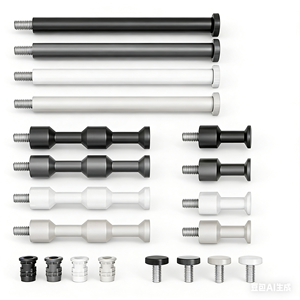 Kit de quincaillerie pour panneau perforé DSW 8mm 10mm 12mm 15mm Accessoires Tiges de suspension à charge lourde - Product Image 2