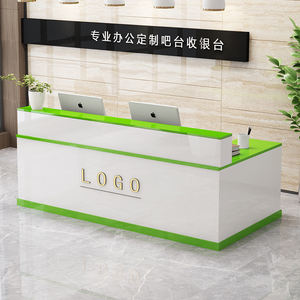 <span class=keywords><strong>Comptoir</strong></span> de réception simple et moderne laqué pour les magasins de vêtements, les salons de beauté, les supermarchés, les caisses enregistreuses - Product Image 6