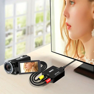 Convertidor <span class=keywords><strong>de</strong></span> HDTV a AV al por Mayor, Adaptador Compuesto 3RCA para Dispositivos <span class=keywords><strong>de</strong></span> Streaming Fire Stick y Roku, Reproductores <span class=keywords><strong>de</strong></span> TV Antiguos, VCR y DVD - Product Image 6