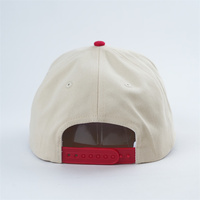 Verschillende Toon Kleine Curve Rand 5 Paneel Gestructureerde Honkbalhoeden, Hoge Kroon Borduurwerk Logo Baseball Caps