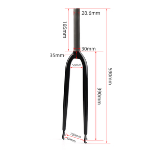 Fm003 cố định hướng xe đạp khung thép đầy màu sắc cố định bánh khung thép khung xe đạp với ngã ba - Product Image 2