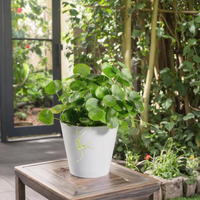 Pots à fleurs en plastique 2026 avec logo personnalisable pour jardinières et bacs à plantes