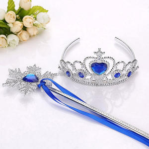 Princesse habiller princesse baguettes diadèmes et couronnes pour petites filles princesse fête fournitures ensemble - Product Image 2