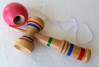 Jeu de Kendama traditionnel japonais artisanal pour enfants, entraînement aux compétences de trompettiste, jouet en bois Kendama