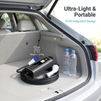 Chargeur de voiture intelligent portable résistant aux intempéries, ignifuge V-0, chargeur Byd, chargeur de voiture électrique 7 kW