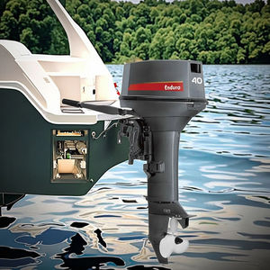 เครื่องยนต์เรือ2จังหวะ40HP ใหม่เครื่องยนต์เรือเครื่องยนต์ติดท้ายเรือสภาพใหม่เพลายาวและสั้นแบบแมนนวล - Product Image 4