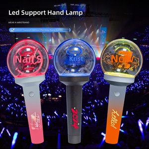 แท่งไฟ LED สำหรับเชียร์คอนเสิร์ต อุปกรณ์เชียร์แบบพกพา ทำจากพลาสติก พิมพ์ลายดิจิทัล ของตกแต่งสำหรับงานเทศกาล งานกาล่า งานเต้นรำ งานปาร์ตี้ งานอีเว้นท์ - Product Image 3
