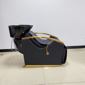 Meilleures ventes : Lits de lavage et de rinçage semi-inclinables pour salons de coiffure, avec style de siège vintage - Product Image 3