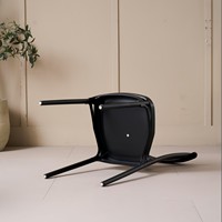 Chaises de salle à manger de style minimaliste en gros, chaises à dossier croisé pour banquets de mariage, chaises de salle à manger pour hôtels et cafétérias