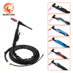 ST <span class=keywords><strong>WP</strong></span>-<span class=keywords><strong>17V</strong></span> refroidi à l'air <span class=keywords><strong>17V</strong></span> Tig accessoires de soudage Tig torche et accessoires soudure artisanat ascenseur Tig torche avec 16-25 35-50 prise - Product Image 3