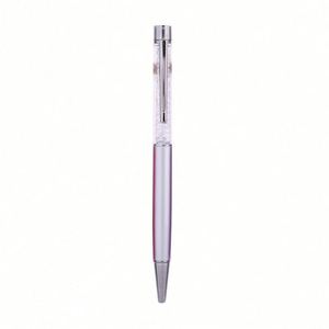 Promotionnel Bling Métal Mignon Cristal Diamant Strass Logo Stylo avec Diamant Rétractable Stylo À Bille Effaçable Logo Personnalisé - Product Image 6