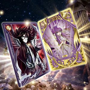 การ์ดเกมขายส่ง <span class=keywords><strong>Saint</strong></span> <span class=keywords><strong>Seiya</strong></span> การ์ดอนิเมะ Awakening ซีรีส์ Golden <span class=keywords><strong>Saint</strong></span> Athena การ์ดสะสม ของเล่นเด็ก กล่องสุ่ม - Product Image 3