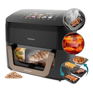 Freidora de Aire (10 en 1) 2900W (11L) CECOFRY&GRILL Smokin 11000 Negra A01 EU01 101138 - Product Image 5