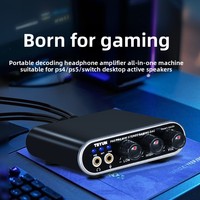 Yüksek kaliteli Mini Taşınabilir Oyun Ses Dekoderi DAC Koaksiyel Harici Ses Kartı PC Oyun Kulaklık Amplifikatörü Model PH3 Çin