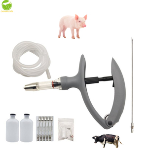 पशुधन निरंतर समायोज्य पशु टीकाकरण इंजेक्शन पशु चिकित्सा पोल्ट्री सिरिंज - Product Image 1