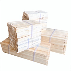 Chinabees 483*232mm bán buôn thông gỗ ong chưa lắp ráp <span class=keywords><strong>Hive</strong></span> khung với dây giày cho sáp nền tảng - Product Image 1