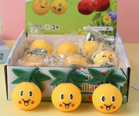 Jouet à presser pastèque Kawaii - Anti-stress souple en EVA, personnalisable avec logo, cadeau d'entreprise pour fêtes, pour les 5 ans et plus