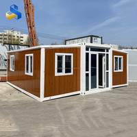 Casa Contenedor Prefabricada Modular de Madera Contemporánea de 40 pies para Uso de Oficina