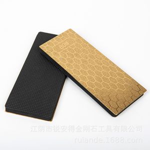 Disque de meulage diamanté, grain 80, motif nid d'abeille, pour affûtage de couteaux, outil manuel, surface abrasive grossière - Product Image 4
