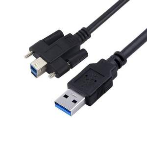 สายเคเบิลกล้องอุตสาหกรรม USB 3.0 a to Type-B พร้อมตัวล็อคแบบสกรู 4-40  สาย USB a to 3.0 B  สาย USB 3.0 a to B - Product Image 5