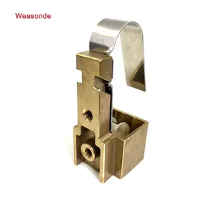 electric dimension 25*40mm brass carbon brush holder for power plant or cement plant
