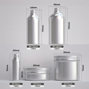 Eco-friendly 250ml Aluminum Shampoo Bottle with Lotion Pump Refillable Metal Cosmetic Packaging Empty Hair Care <b>Container</b> - Product Image 2
