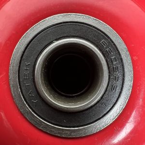 Roue pleine en polyuréthane de 6 pouces pour <span class=keywords><strong>brouette</strong></span>, noire, économique et fiable - Product Image 5